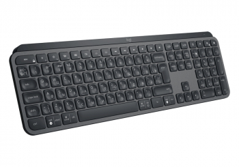 Wireless Keyboard Logitech MX Keys, Ultra thin, Premium typing, Metal plate, F-keys, Backlit, 10M, 2