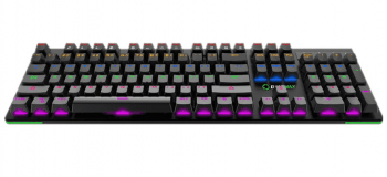 Gaming Keyboard Gamemax KG801, Mechanical, FN Keys, Anti-Ghosting, RGB, EN layout, Black.USB