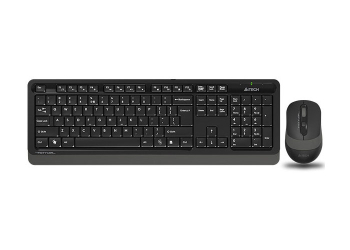 Wireless Keyboard & Mouse A4Tech FG1010S,12 Fn Keys, Laser Engraving, Splash Proof, Silent Mouse, 12