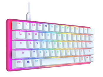 Gaming Keyboard HyperX Alloy Origins 65, Mechanical, TKL, Aluminum body, Red SW, RGB, US Layout, USB