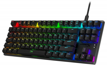 Gaming Keyboard HyperX Alloy Origins Core, Mechanical, TKL, Steel frame, MX Red, RGB, USB