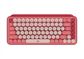 Wireless Keyboard Logitech POP Keys, Mechanical, Compact design, F- keys, Emoji Keys, 2xAAA, 2.4Ghz+