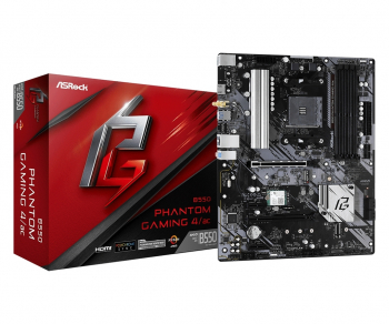 MB AM4 ASRock B550 PHANTOM GAMING 4/AC  ATX