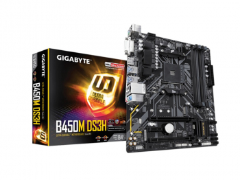 MB AM4 Gigabyte B450M DS3H 1.0  mATX