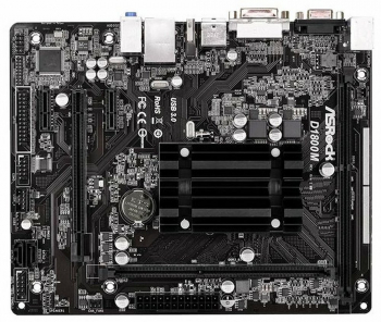 MB ASRock D1800M (Dual-Core Celeron J1800/2xDDR3/2xSATA2, mATX)