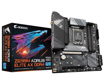 MB S1700 Gigabyte Z690M AORUS ELITE AX DDR4 1.0  mATX