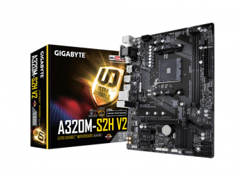 MB AM4 Gigabyte A320M-S2H V2 1.1  mATX