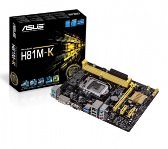 MB Asus H81M-K mATX