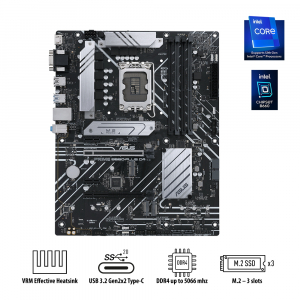 MB S1700 Asus PRIME B660-PLUS D4  ATX