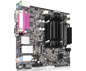 MB ASRock Q1900B-ITX (Quad-Core Celeron J1900/2xDDR3 SO-DIMM/2xSATA2, COM Port/LPT Port, Mini-ITX)