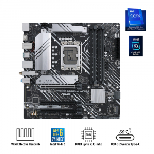 MB S1700 Asus PRIME B660M-A D4  mATX