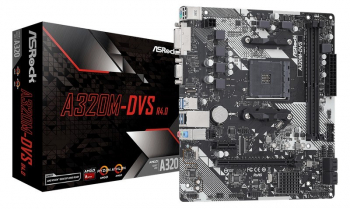 MB AM4 ASRock A320M-DVS R4.0  mATX