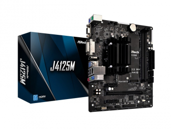 MB ASRock J4125M (Celeron GEMINI LAKE Quad-Core J4125/2xDDR4/2xSATA3, mATX)