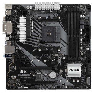 MB AM4 ASRock B450M PRO4-F  mATX