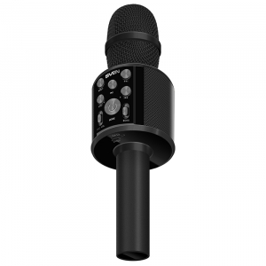 Karaoke Microphone  SVEN "MK-960", Black, Bluetooth, 6w, microSD, 1200mAh