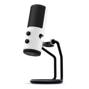 Microphones NZXT Capsule, Cardioid polar pattern, Internal shock mounting, USB, 24-bit/96kHz, White