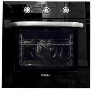 Встраиваемый духовой шкаф электрический Backer HCO-66M6F Black
