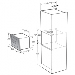 Built-in Microwave Gorenje BM 235 SYW