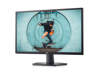 27" DELL SE2722H, Black, VA, 1920x1080, 75Hz, FreeSync, 5ms, 250cd, 3000:1, D-Sub+HDMI