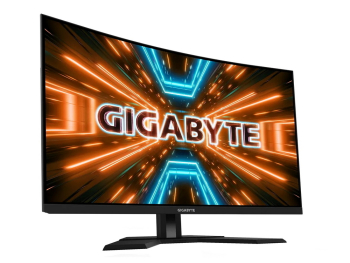 31.5" GIGABYTE M32UC,Black,Curved-VA,3840x2160,144Hz,FreeSync,1msMPRT,HDR,350cd,HDMI+DP+USB+KVMSpkrs