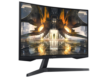 27" SAMSUNG Odyssey G5 S27AG552EI Black, Curved-VA 2560x1440,FreeSync165Hz,1msMPRT,300cd,DP+HDMI