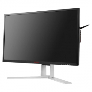 27" AOC AG271QG, Black, AVHA-IPS, 2560x1440, 165Hz, GSync 4ms, 350cd, 50M:1, HDMI+DP+USB, Spkrs