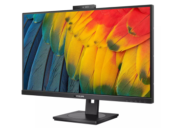 27" PHILIPS 27B1U5601H,Black,IPS,2560x1440,75Hz,4ms,350cd,WebCAM,LAN+HDMI+DP+USB+TypeC,Spkrs,Pivot