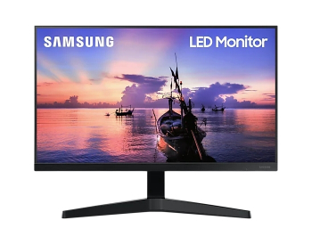 23.8" SAMSUNG F24T350FH, Black, IPS, 1920x1080, 75Hz, FreeSync, 5ms, 250cd, MegaDCR, D-Sub+HDMI