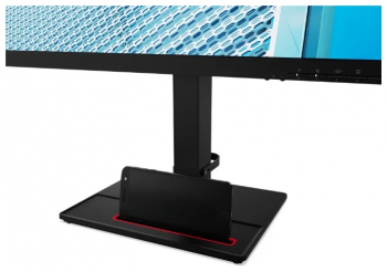 23.8" Lenovo ThinkVision T24v-20, Black (IPS 1920x1080, 4ms, 250cd, HDMI+DP+VGA, WebCam, USB-Hub)