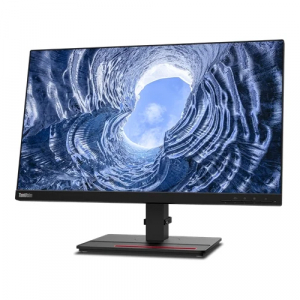 23.8" LENOVO ThinkVision T24i-20, Black, IPS, 1920x1080, 60Hz, 4ms, 250cd, 30M:1, D-Sub+HDMI+DP+USB