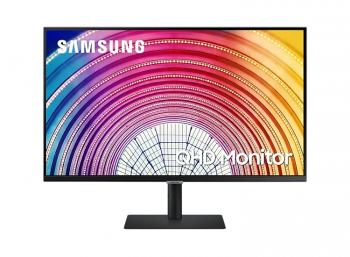 32" SAMSUNG S32A600NWI, Black, VA,2560x1440,75Hz,FreeSync,5ms,300cd,MegaDCR,HDR,HDMI+DP+USB,Pivot