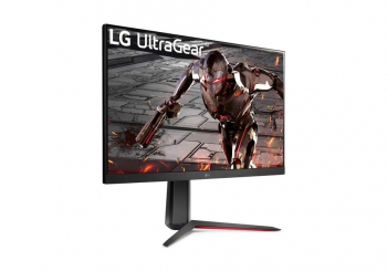 31.5" LG 32GN650-B, Black, VA, 2560x1440,165Hz,FreeSync+GSync,1ms,350cd,HDR,MegaDCR,HDMI+DP,Pivot