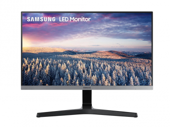 23.8" SAMSUNG S24R350FH, Black/Gray, IPS, 1920x1080, 75Hz, FreeSync, 5ms, 250cd, MegaDCR,D-Sub+HDMI