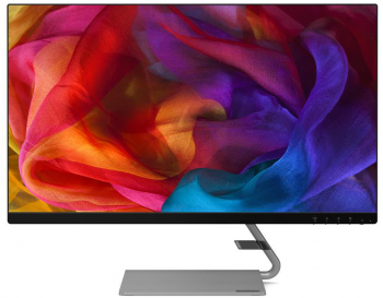 27" LENOVO Q27q-10, Black, IPS 2560x1440, 75Hz, FreeSync, 4ms, 300cd,3M:1,HDMI+DP+AudioOut, Speakers