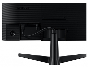 23.8" SAMSUNG F24T350FHI, Black, IPS, 1920x1080, 75Hz, FreeSync, 5ms, 250cd, MegaDCR, D-Sub+HDMI