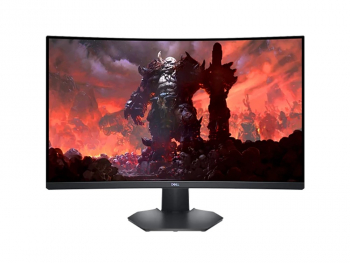 31.5" DELL S3222DGM, Black, Curved-VA. 2560x1440, 165Hz, FreeSync, 1MPRT, 350cd, CR3000:1, HDMI+DP