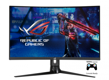 31.5" ASUS ROG XG32VC, Black,Curved-VA,2560x1440,170Hz,FreeSync+GSync,1ms,MPRT,300cd,HDMI+DP+USB,KVM