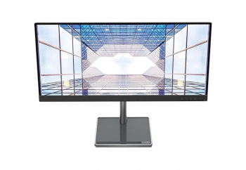 29" LENOVO L29W-30, Black, IPS, 2560x1080, 90Hz, FreeSync, 4ms, 300cd, DCR 3M:1,HDMI+DP, Spkrs