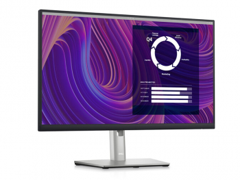 23.8" DELL P2423D, Silver, IPS, 2560x1440, 60Hz, 5ms, 300cd, CR1000:1, HDMI+DP+USB, Pivot