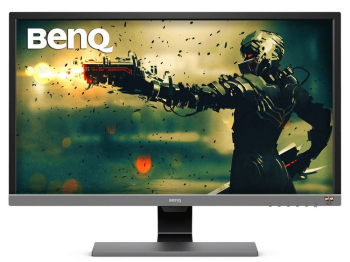 27.9" BenQ EL2870U, Gray, TN, 3840x2160, 60Hz, FreeSync 1ms, 300cd, DCR12M:1, HDR10, HDMI+DP, Spkrs