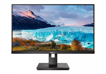 27" PHILIPS 272S1M, Black,IPS,1920x1080,75Hz,4ms,250cd,SC50mil:1,D-Sub+HDMI+DVI-D+DP+USB,Spkrs,Pivot