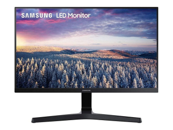 23.8" SAMSUNG S24R356F, Black, IPS, 1920x1080, 75Hz, FreeSync, 5ms, 250cd, MegaDCR, D-Sub+HDMI