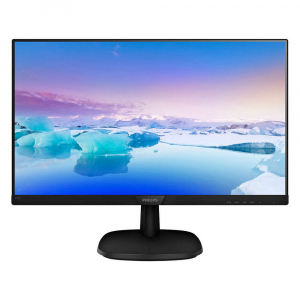 27" PHILIPS 273V7QDSB, Black, IPS, 1920x1080, 75Hz, 5ms, 250cd, 10M:1, D-Sub+DVI+HDMI+AudioOut