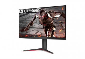 31.5" LG 32GN650-B, Black, VA, 2560x1440,165Hz,FreeSync+GSync,1ms,350cd,HDR,MegaDCR,HDMI+DP,Pivot