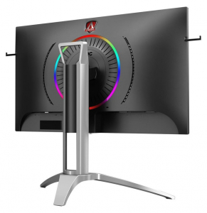 27" AOC AG273QX, Black, VA, 2560x1440, 165Hz, FreeSync, 1msMPRT,400cd,50M:1,D-Sub+HDMI+DP+USB,Spkrs