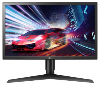 23.6" LG 24GL650-B, Black, TN, 1920x1080, 144Hz, FreeSync 1ms, 300cd, CR 1000:1, HDMI+DP+AudioOut