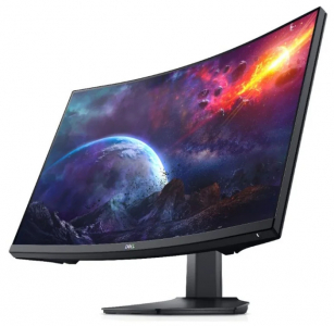 27" DELL S2721HGF, Black, Curved-VA, 1920x1080, 144Hz, G-Sync, FreeSync,MPRT 1ms,350cd,HDMI+DP+Audio