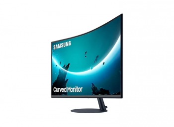 27" SAMSUNG C27T550FDI, Black, Curved-VA, 1920x1080, 75Hz,FreeSync,4ms,250cd,D-Sub+HDMI+DP+Aux,Spkrs