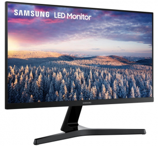 23.8" SAMSUNG S24R356F, Black, IPS, 1920x1080, 75Hz, FreeSync, 5ms, 250cd, MegaDCR, D-Sub+HDMI