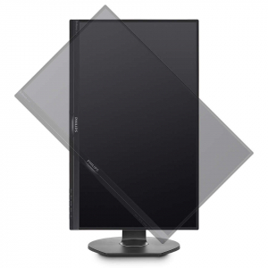 23.8" PHILIPS 241B7QUPBEB, Black,IPS,1920x1080,60Hz,5ms,250cd,20M:1,DSub+HDMI+DP+USB+TypeC,Spk,Pivot